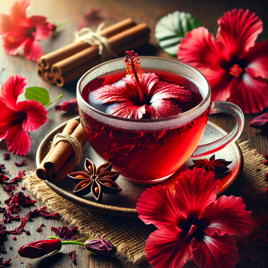 Friska Cinnamon & Hibiscus Tea